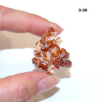 Ванадинит натуральный (щетка) №3-28: 30*23*15мм