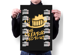 Календарь настенный Бенди и чернильная машина №34