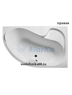 Акриловая ванна Марка1 АУРА 1, 5*1, 05*0,63м угловая