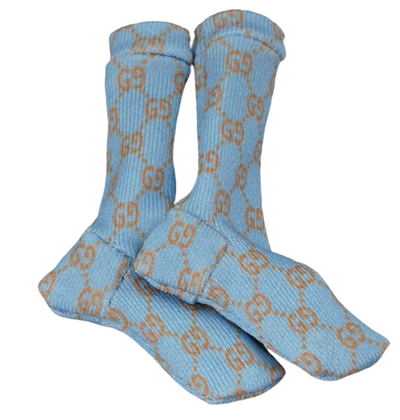 Женские носки (голубые) 1/6 Classic socks (SA032B) - SA Toys