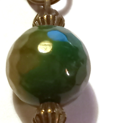 Закладка "Море" с восхитительным агатом