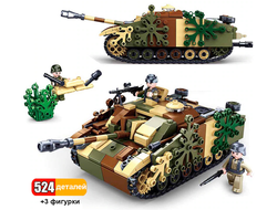 Слубан Военный конструктор Танк Штуг 3 (Stug III)