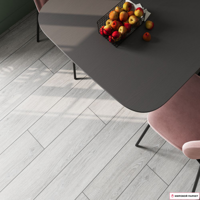 Ламинат Eversense Classic Дуб Виктория серый EL1053 34 класс толщина 8 мм с фаской 1.9948 м2