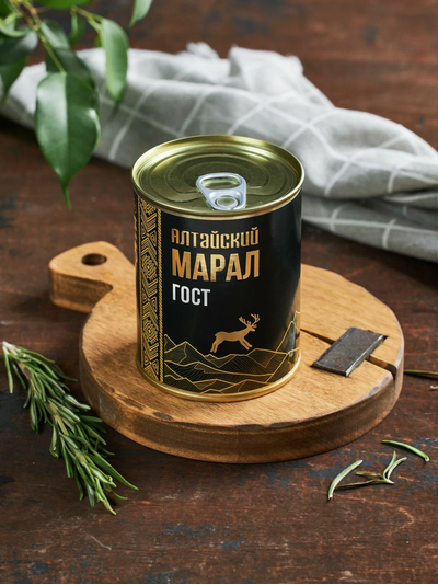 ТУШЕНКА МАРАЛ АЛТАЙСКИЙ 338гр
