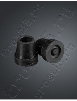 Наконечник для трости с металлической вставкой под разные диаметры