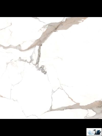 Керамогранит Zerde Tile Calacatta brown 80х80 см глянцевый