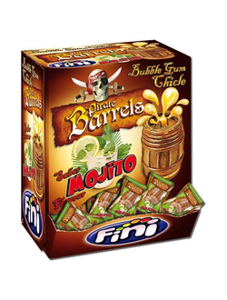 Жев. резинка Fini "Пираты" с наполнит. мохито 5,5гр х 200шт