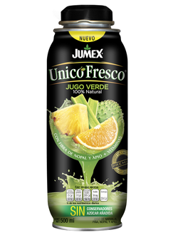 Зеленый сок Jumex "Апельсин, Ананас, Нопаль и Сельдерей" 0,5 л (12 шт)