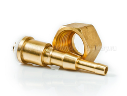 Гайка-штуцер универсальная, на баллонный вентиль