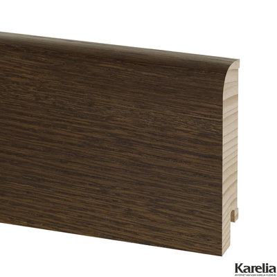 Плинтус напольный Pedross R9 Дуб Ассам шпон 80х18х2500