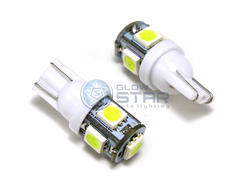 Светодиод габаритный T10-5 SMD5050 (W5W)