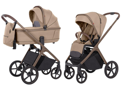 Коляска 2в1 Carrello Vector CRL-6550 Foam Beige 2025