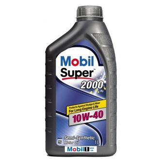 Масло моторное MOBIL Super 2000 X1 10W40 1л п/синт  масло моторное OEM