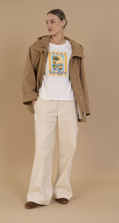 Куртка-парка с водоотталкивающим эффектом