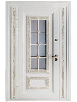 Металлическая входная дверь на заказ "Англия" размер 1100 * 2100 мм