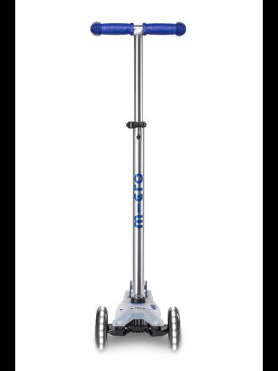 Самокат Maxi Micro Deluxe Flux LED Синий