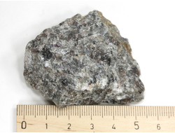 Йооперлит, необработанный, "дикий" образец, светится в УФ, США, Мичиган (57*48*15 мм, 41 г) №29368