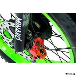 Электровелосипед Minako F10 Dual салатовый