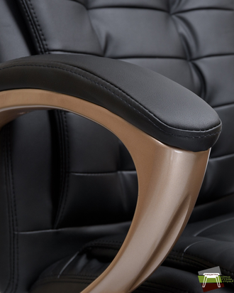 Офисное кресло для руководителей "Добрин Дональд / DOBRIN DONALD", чёрный