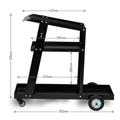 Тележка для сварочного аппарата START MASTER (MIG/TIG/MMA) 2TG001