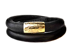 Браслет кожаный МОХНАТЫЙ ШМЕЛЬ Collection