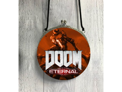 Сумка круглая Doom/ Дум №7