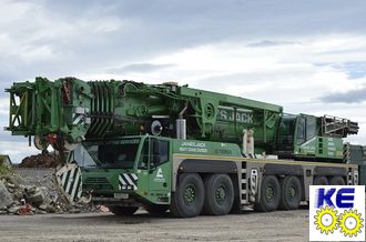 Стекло лобовое триплекс TEREX DEMAG AC350