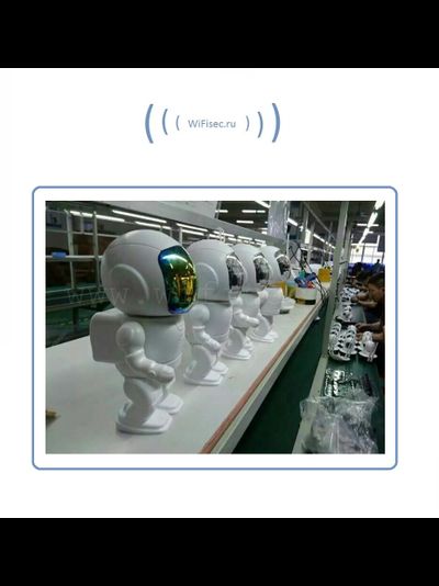 Видеоняня /WiFi-LAN охранная видеокамера моторизированная с DVR (robot), HD (163eye/Yoosee)
