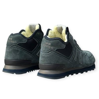 New Balance 574 Grey Moss С Мехом