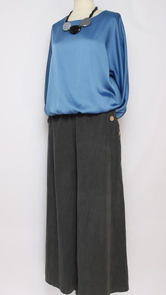 Блузка "ШЁЛК" малахит, бежевая, голубая р.48-54