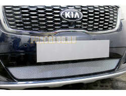Защита радиатора Kia Sorento Prime 2017- chrome