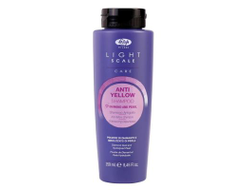 LISAP MILANO Шампунь для осветленных, мелированных и седых волос Light Scale Care Anti Yellow Shampoo, 250 мл