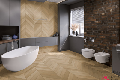 Кварцвиниловая плитка Damy Floor Chevron LVT Тюильри / Tuileries DF03-Ch-LVT