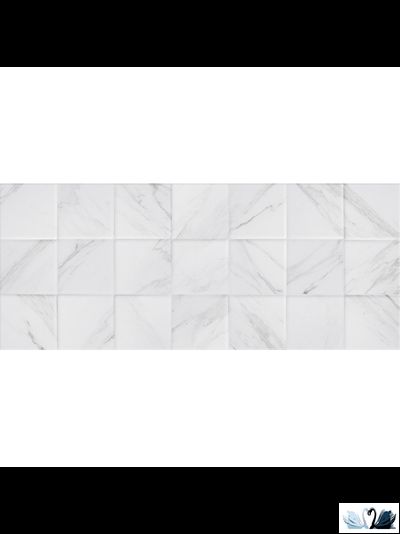 Плитка настенная Gracia Ceramica Celia white wall 03 square 25 х 60 см мрамор