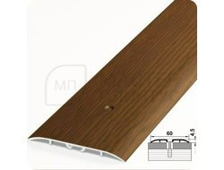 Порог одноуровневый Лука ПС 07-1.2700.091 Дуб темный