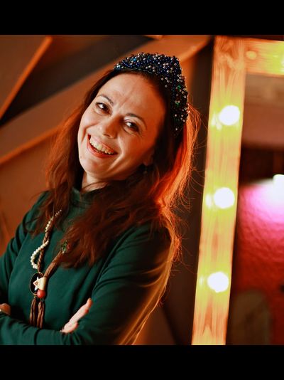 Кокошник современный "Далекий Космос"