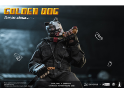ПОМЯТА УПАКОВКА - Золотой Пёс - Коллекционная ФИГУРКА 1/12 scale GOLDEN DOG – Death Gas Station series (PES022) - Damtoys x Coal Dog