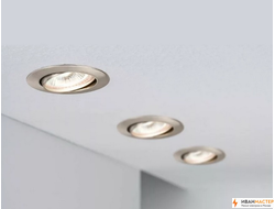 Установка встраиваемых светильников цена в Москве ИВАНМАСТЕР