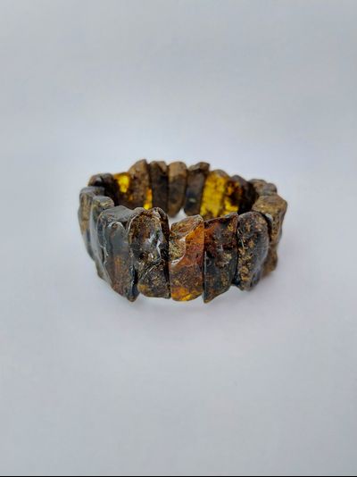 Браслет из "дикого" янтаря