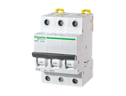 Автоматический выключатель Schneider Electric Acti 9 iC60N A9F79316 3P 16A (C) 6kA