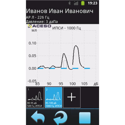 Аудио-СМАРТ cистема для ОАЭ, КСВП, импедансометрии и аудиологического скрининга