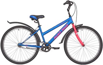 Дорожный велосипед RUSH HOUR LADY 500 V-brake ST 26" 1ск голубой, рама 15