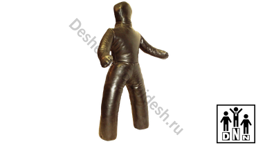борцовский тренировочный манекен кожаный двуногий