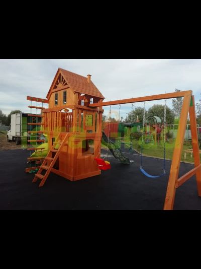 Детская площадка IgraGrad Шато 2 с трубой (Домик)