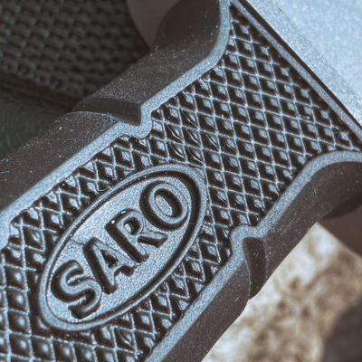 Тактический нож Кречет сталь AUS 6, рукоять резина, ножны ABS