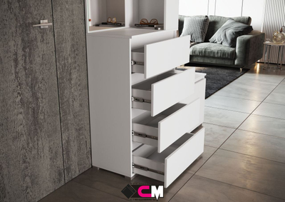 Прихожая ХЕЛЕН Белый Шагрень/Белый Шагрень