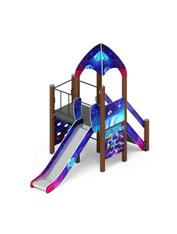 Серия «Космопорт» (Космос) ДИК 2.14.08-02 H=1200 игровой комплекс