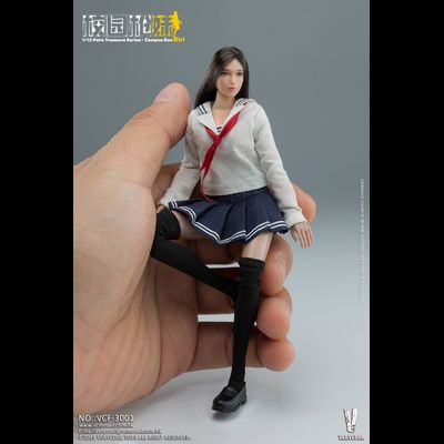 Боевая японская школьница - Коллекционная ФИГУРКА 1/12 Palm Treasure Series - Campus Gun Girl (C.G.G.) (VCF-3001) - VERYCOOL