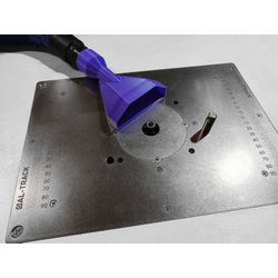 Универсальное пылеудаление для свободной фрезеровки Al-track