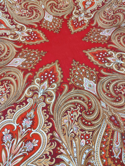 Павловопосадский платок Февраль 715-5